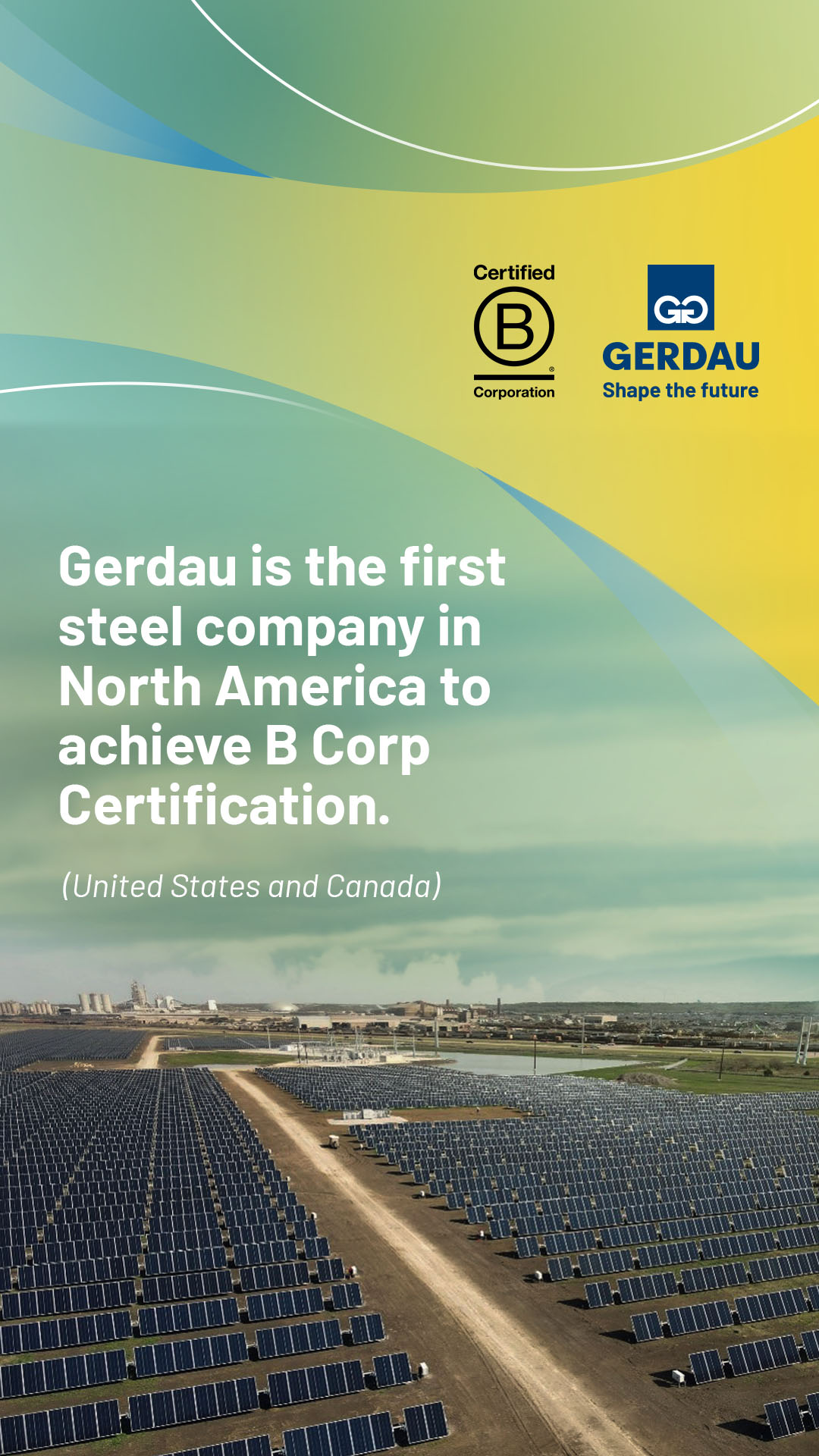 Gerdau NA becomes a B Corp