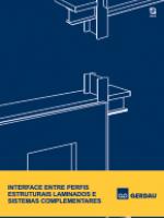 Manual Interface entre Perfis Estruturais Laminados e Sistemas Complementares