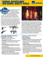 AccuCaliber™ Gun Barrel Steels brochure